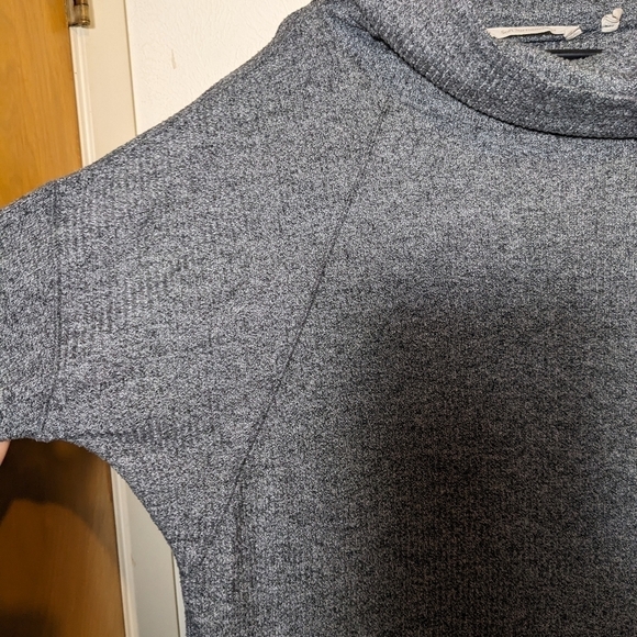 Soft Surroundings cowl neck kangaroo pocket sweatshirt - Picture 8 of 10